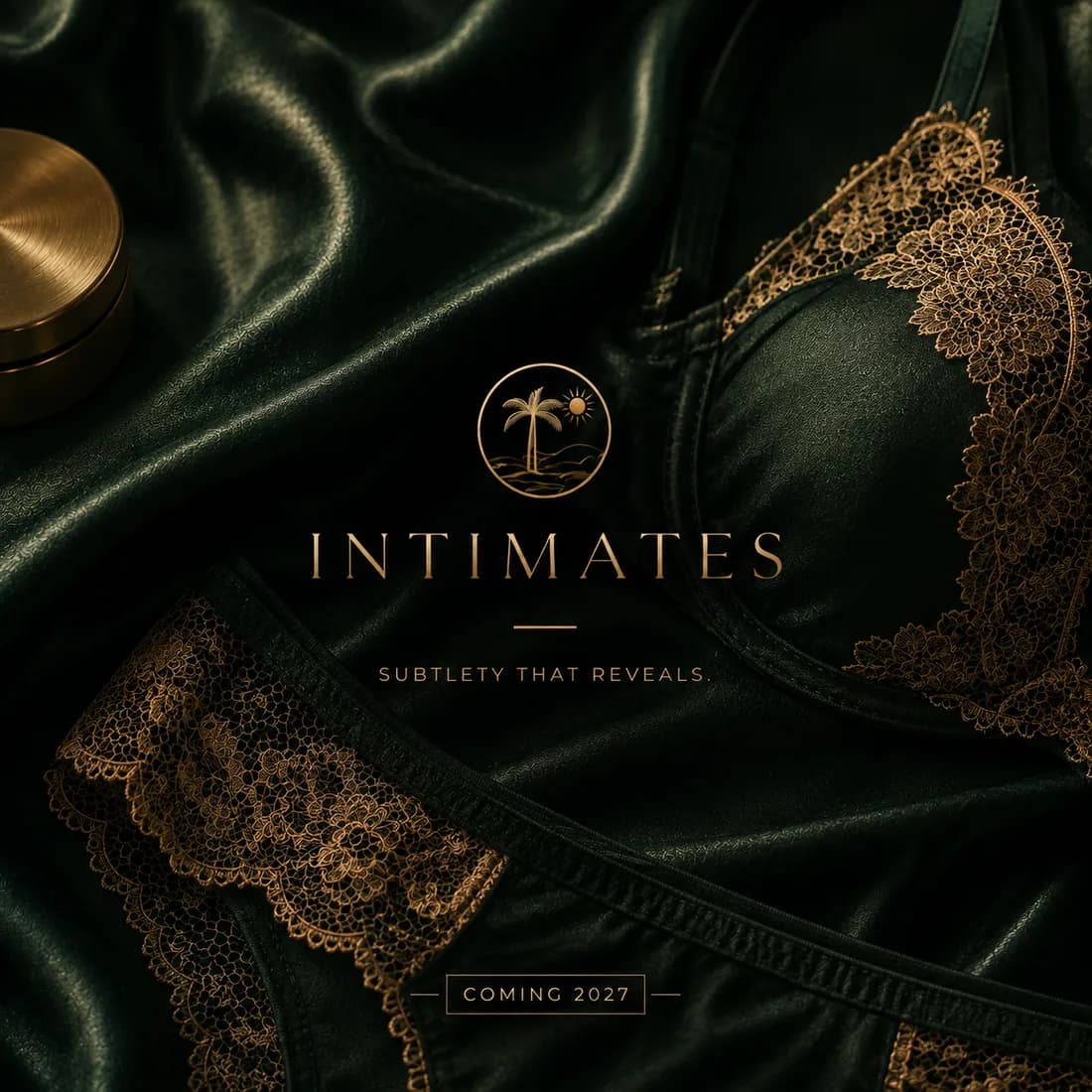 Intimates. Subtlety that reveals. Coming 2027.